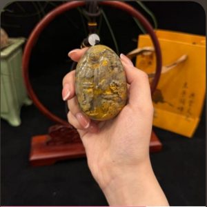 Natural Mount Taishan stone bracelets Rare intangible cultural heritage High end collection Tianyuan stone hand pieces